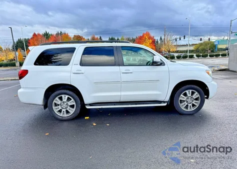 2008 Toyota Sequoia Sr5 из США, поврежденный, VIN 5TDBY64A78S023551